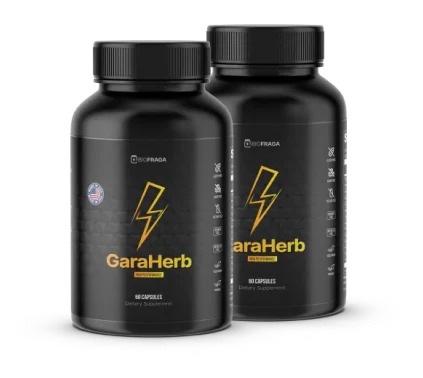 Garaherb Supplement Bottle